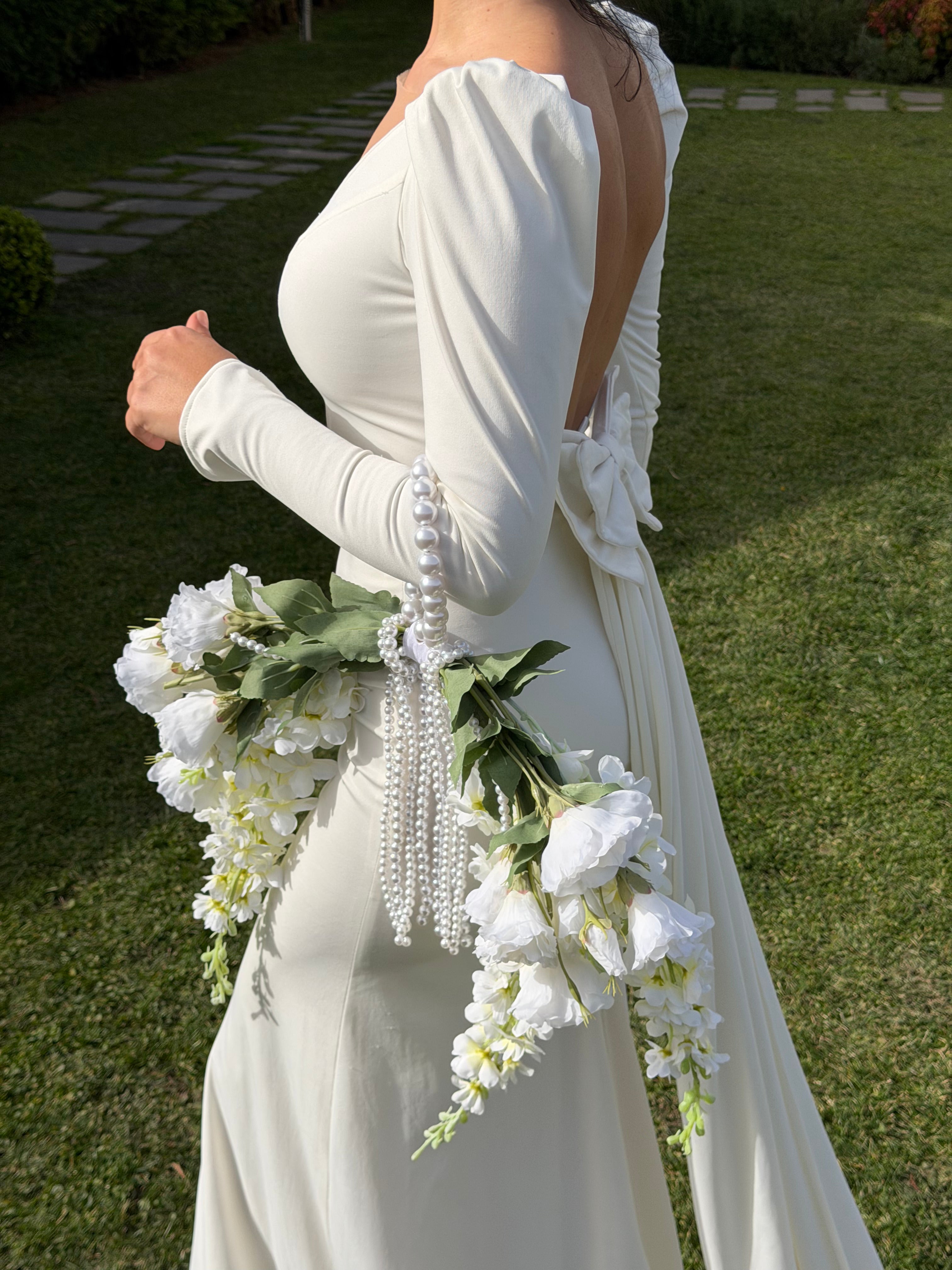 Lisyantus ve Delfinyum Gelin Buketi